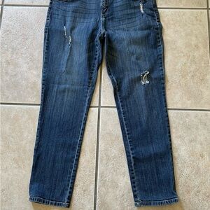 Liz Claiborne Dark Blue Straight Leg jeans 😫